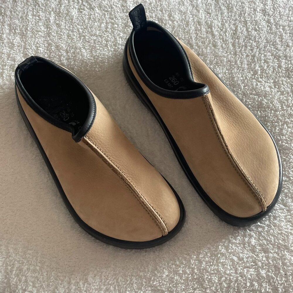 Birkenstock Tatami nubuck beige comfort clog size 9